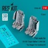 RESKIT RSU48-0403 Pilot seats for CH-53E Super Stallion & MH-53E Sea Dragon for Academy kit (2 pcs) (3D printed) (1/48)